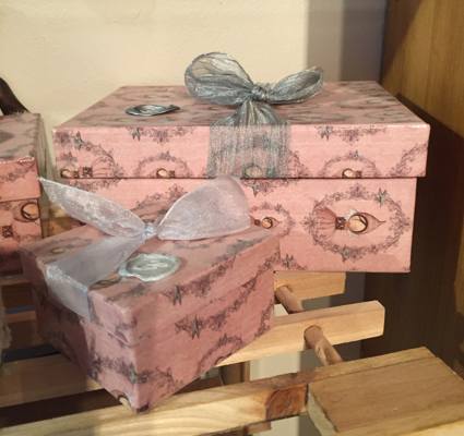 Hand crafted gift boxes